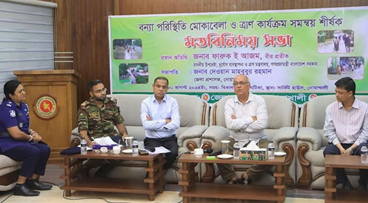বন্যার্ত মানুষকে বাঁচানোই এখন প্রধান কাজ : দুর্যোগ ও ত্রাণ উপদেষ্টা